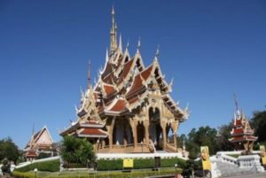 Le temple Wat Pa Saeng Arun