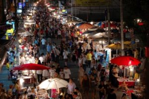 Marché du Samedi Soir Chiang Mai Thaïlande Avis