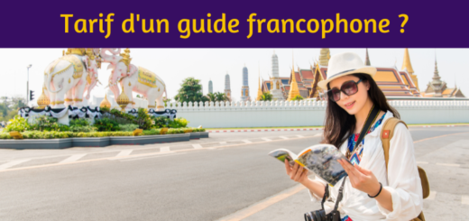 Quel est le tarif d'un guide francophone en Thaïlande ?