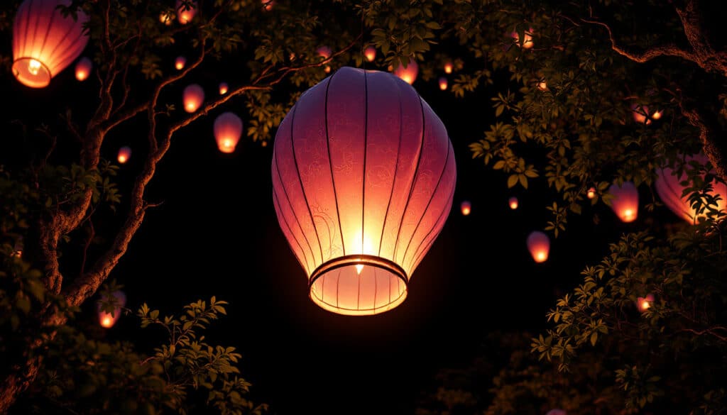 découvrez le festival des lanternes à chiang mai, en thaïlande, une expérience magique où des milliers de lanternes illuminent le ciel, créant une atmosphère féerique. plongez dans la culture locale, admirez des performances traditionnelles et célébrez avec les habitants lors de cet événement inoubliable.