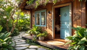 découvrez coco cottage, un véritable havre de paix niché sur l'île de koh ngai à krabi, thaïlande. profitez d'un cadre idyllique entre jungle luxuriante et plages de sable blanc, idéal pour une escapade relaxante ou une aventure inoubliable.