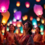 plongez dans l'enchantement du festival des lanternes en thaïlande. découvrez les traditions fascinantes et les réjouissances colorées qui illuminent le ciel nocturne, créant une atmosphère magique inoubliable. rejoignez-nous pour célébrer cette expérience culturelle unique !