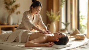 découvrez notre guide complet sur le massage intégral thaïlandais. apprenez les techniques, les bienfaits et les secrets de ce soin ancestral qui allie hydratation, relaxation et bien-être. idéal pour ceux qui souhaitent améliorer leur santé physique et mentale.