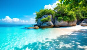 partez à la découverte de koh nang yuan en thaïlande, une île paradisiaque réputée pour ses eaux cristallines et ses paysages époustouflants. explorez ce joyau naturel et vivez une expérience inoubliable en pleine nature.