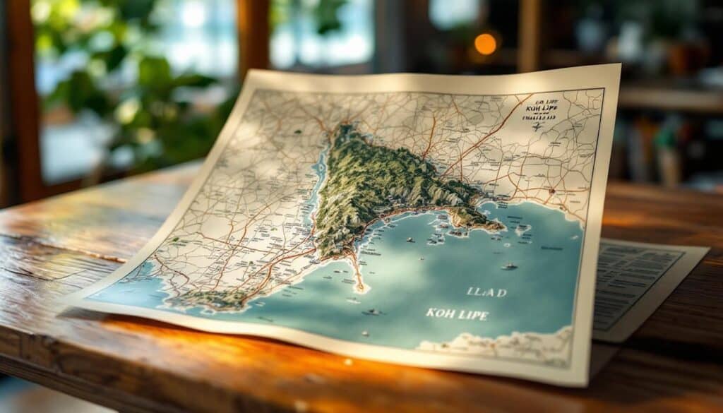 découvrez l'île paradisiaque de koh lipe en thaïlande : carte détaillée, conseils utiles, activités incontournables et toutes les informations pratiques pour préparer votre voyage sur cette destination de rêve.