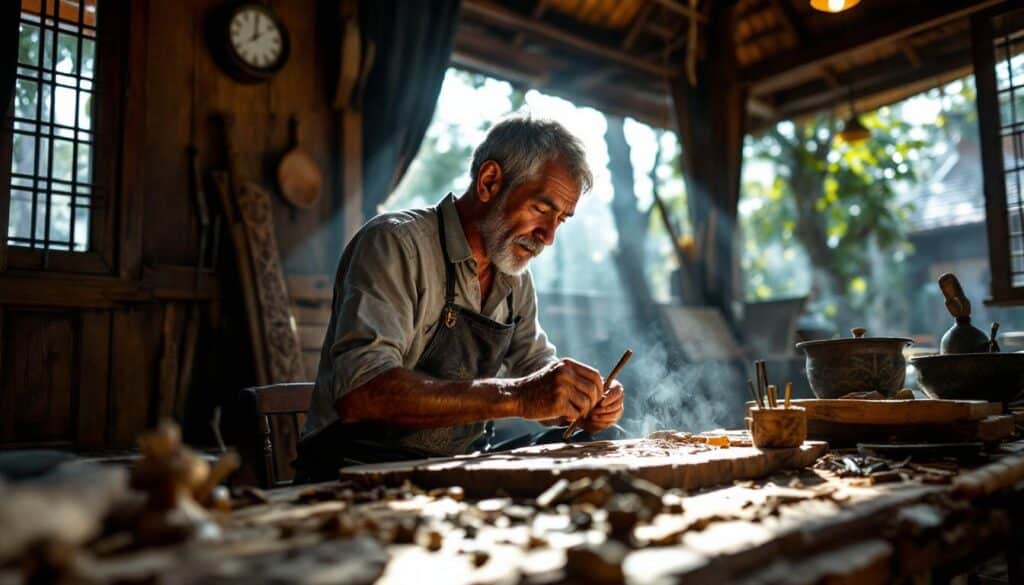 partez à khum lanna, thaïlande: immersion authentique dans la culture lanna entre rizières, ateliers culinaires, artisanat et rencontres villageoises.