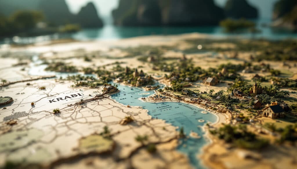 découvrez notre guide complet des cartes de krabi en thaïlande : trouvez facilement plages, attractions et hébergements pour un séjour réussi dans cette magnifique région.