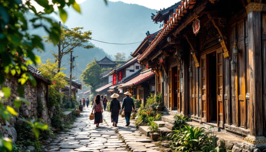 partez à la découverte de mae salong en thaïlande, un village chinois unique au cœur des montagnes. plongez dans son histoire fascinante et explorez la richesse culturelle de ses habitants.