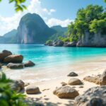 explorez l'île de nang yuan en thaïlande, un véritable paradis tropical idéal pour les amoureux de la nature et de la plongée. découvrez ses plages de sable blanc, ses eaux turquoise et ses paysages à couper le souffle. partez à l'aventure sur cette île unique et préservée !