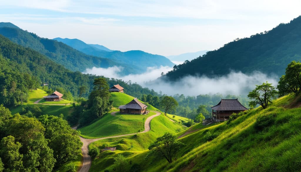 partez à la découverte de mae hong son, une province pittoresque nichée dans les montagnes du nord de la thaïlande. explorez ses trésors cachés, sa nature préservée et ses villages authentiques pour une expérience unique et inoubliable.