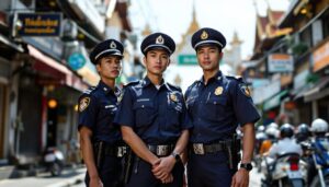 découvrez le rôle essentiel des policiers en thaïlande, les défis qu'ils affrontent au quotidien et leur impact sur la société thaïlandaise.