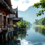 explorez sangkhlaburi en thaïlande, un charmant village au bord de l'eau, riche en culture et paysages pittoresques pour une expérience inoubliable.