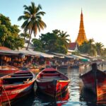 Découvrez Samut Songkhram : un joyau de la Thaïlande méconnu explorez samut songkhram, un trésor caché de la thaïlande, célèbre pour ses marchés flottants, sa riche culture et ses paysages pittoresques. partez à la découverte d'une destination authentique et hors des sentiers battus.