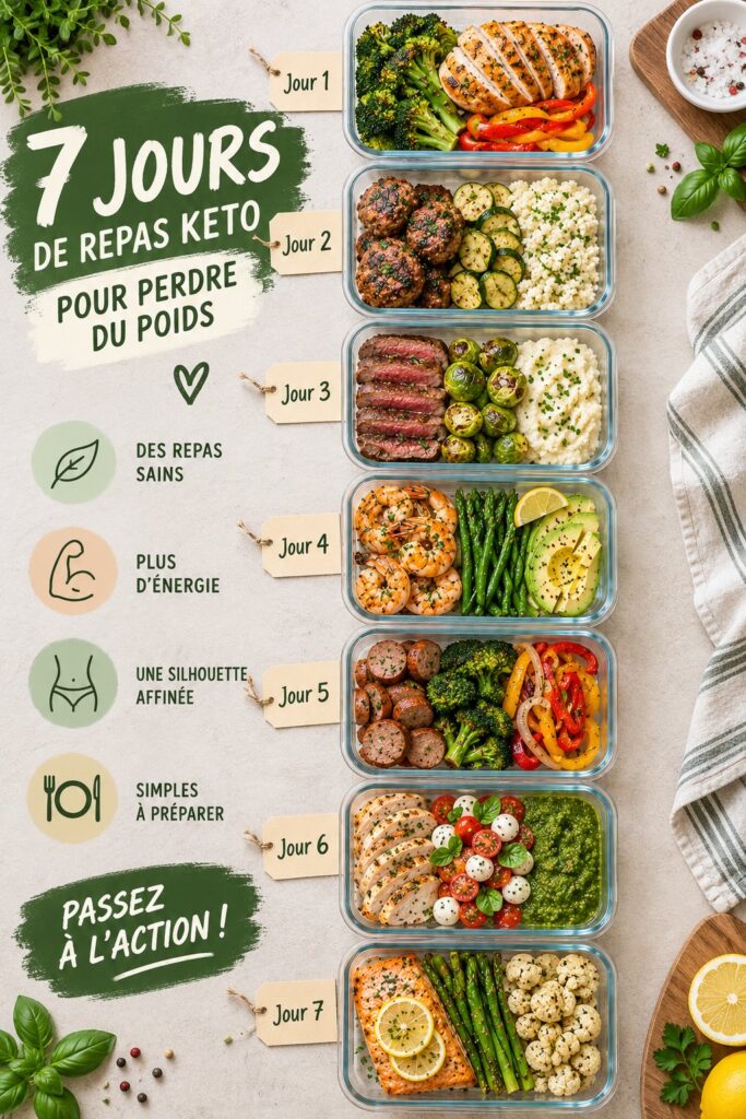 Plan de repas keto pour un voyage en Malaisie, avec des plats colorés et sains.