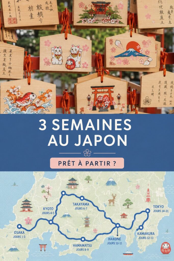 Un paysage urbain du Japon avec des temples traditionnels et des gratte-ciels, illustrant la diversité culturelle.