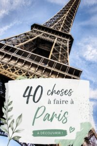 Vue panoramique de Paris avec la Tour Eiffel en arrière-plan et des événements animés en ville.