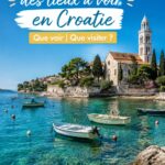 Vue panoramique des plages de Croatie, une destination incontournable
