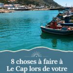 Vue imprenable sur la montagne de la Table à Cape Town, un incontournable