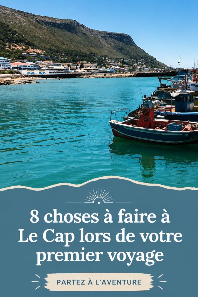 Vue imprenable sur la montagne de la Table à Cape Town, un incontournable