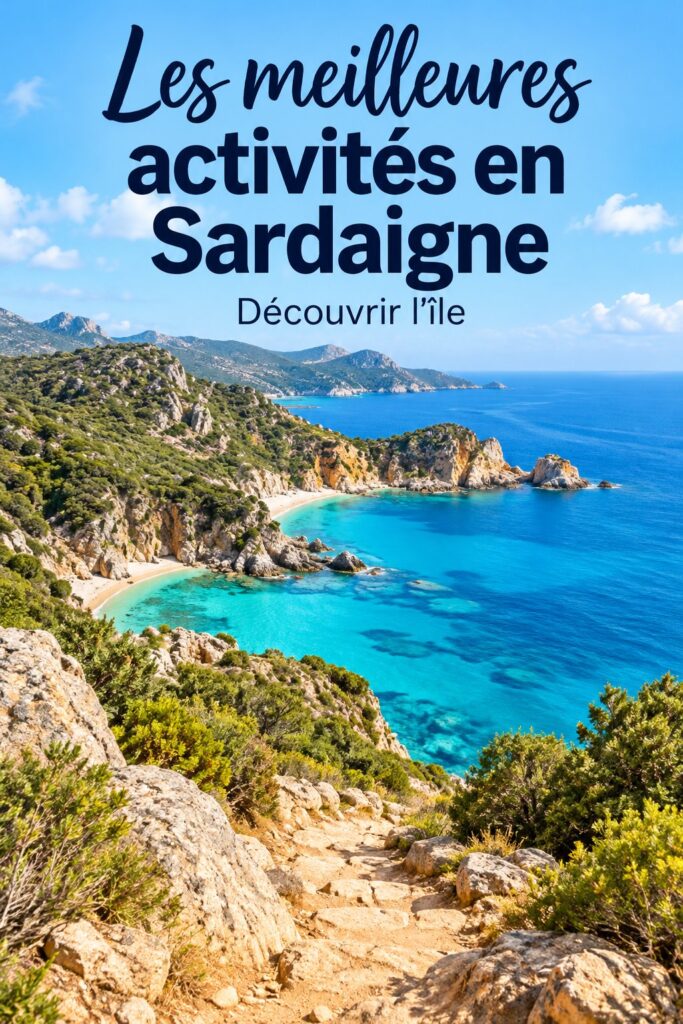Plage magnifique de Sardaigne avec eaux turquoise