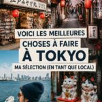 Vue panoramique sur Tokyo avec ses gratte-ciel et ses quartiers animés.