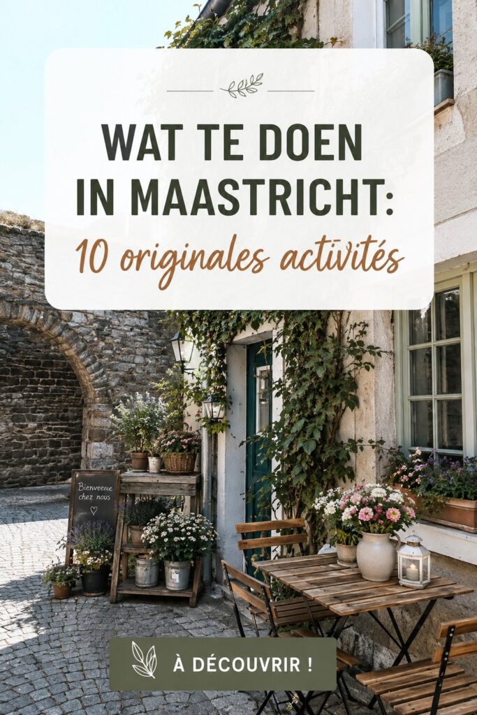 Vue des grottes de Saint-Pierre à Maastricht, une activité incontournable pour les visiteurs.