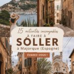 Vue panoramique de Soller avec ses montagnes et la mer en arrière-plan