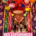Un temple caché à Bangkok avec un décor vibrant