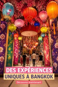 Un temple caché à Bangkok avec un décor vibrant