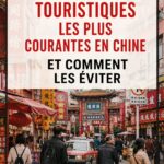 Illustration des arnaques touristiques en Chine avec des suggestions de précautions