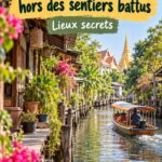 Visite de Bangkok hors des sentiers battus, avec un temple méconnu en arrière-plan.