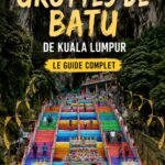 Vue des Batu Caves, un site emblématique près de Kuala Lumpur