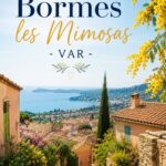 Plage de Bormes-les-Mimosas avec ses eaux cristallines et ses parasols