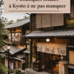 Boutiques artisanales à Kyoto avec des articles uniques.