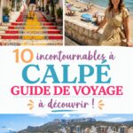 Vue panoramique du Peñón de Ifach à Calpe, Espagne