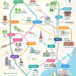 Découvrez la carte touristique de Tokyo et ses attractions incontournables Carte touristique de Tokyo avec ses attractions incontournables.