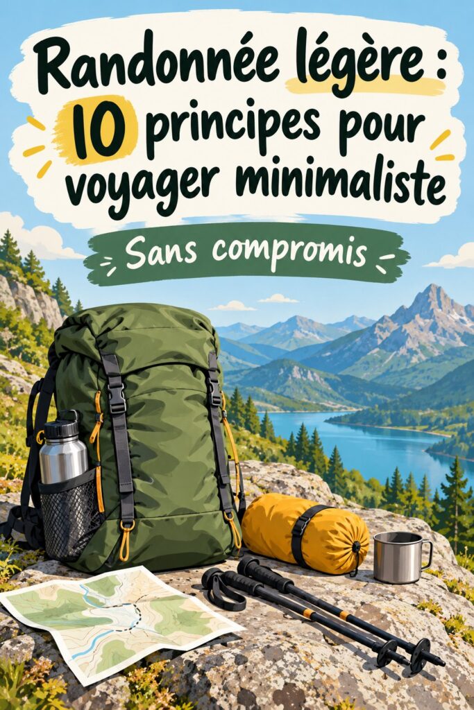 Femme souriante portant un sac à dos léger en pleine randonnée en Malaisie.