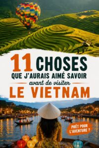 Un paysage pittoresque du Vietnam montrant des rizières en terrasses