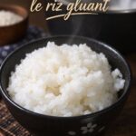 Assiette de riz gluant malaisien, parfaitement préparé et servi avec des accompagnements