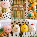 Intérieur chaleureux décoré dans le style ferme avec des éléments rustiques