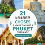 Plage de Phuket avec des palmiers et une eau turquoise