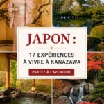 Vue panoramique du jardin Kenroku-en à Kanazawa, célèbre pour sa beauté et son historique