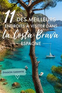 Falaise surplombant la mer à Costa Brava