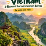 Plage paisible au Vietnam, éloignée des lieux touristiques