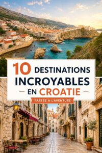 Vue panoramique sur Dubrovnik, l'une des destinations phares de la Croatie.