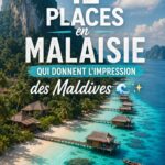 Plage magnifique en Malaisie qui rappelle les Maldives avec son eau turquoise et son sable fin.