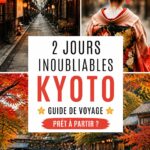 2 journées mémorables à Kyoto : votre guide pratique Vue de la pagode de Kiyomizu-dera à Kyoto, un incontournable du Japon