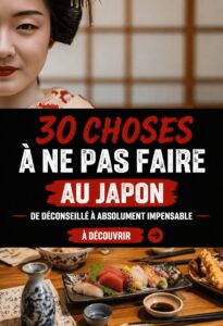 Femme souriante en train d'explorer un temple au Japon, illustrant les bonnes pratiques de voyage.