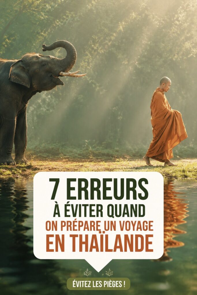 Conseils pratiques pour éviter les erreurs lors d'un voyage en Thaïlande