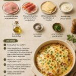 Escalope savoyarde avec fromage fondant et jambon, plat savoureux traditionnel